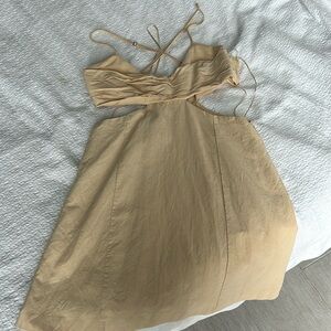 Zara cut out mini dress